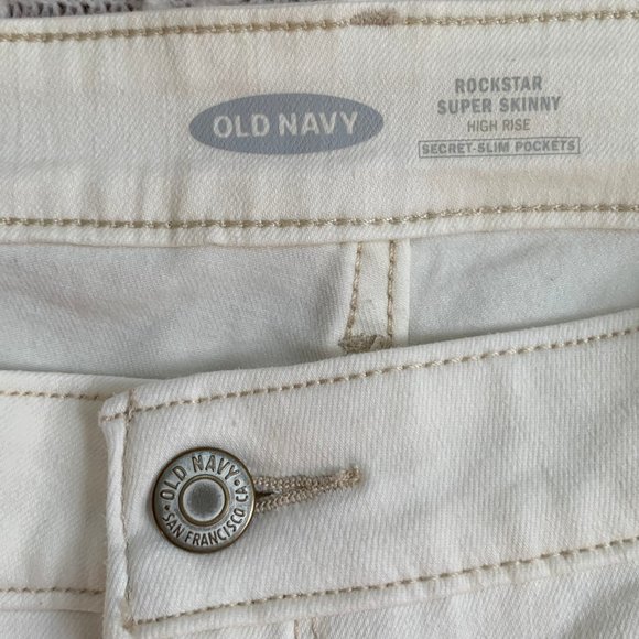 Old Navy Rock Star Super Skinny Ankle Jeans - Size 18 Tall - Picture 5 of 9